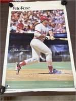 Autographed Pete Rose Poster