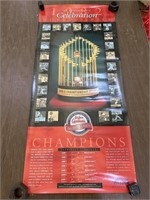 STL Cardinals Championship Trophy Poster