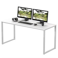 SHW Home Office Computer Desk, White, 48-Inch