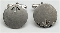 Sterling Silver Signed Cuff Links