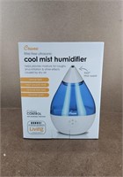 Crane Filter Free Ultrasonic Cool Mist Humidifier