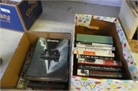 2 boxes books - ships and seafaring