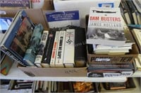 3 boxes of books - WWI and WWII