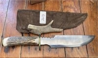 Stek Hunting Knife w/Sheath