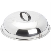 Winco WKCS-15 Stainless Steel Wok Cover,