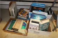5 boxes books - marine related