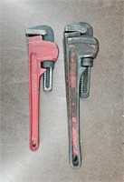 12" & 14" Steel Pipe Wrenches