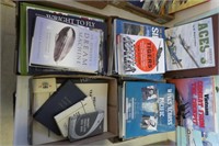 4 boxes aviation books