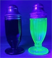 (1) Uranium Salt Shaker & (1) Black Pepper Shaker