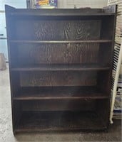 5 Tier Vtg Wooden Book Shelf