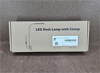 NIB LED Desk Lamp w/ Clamp