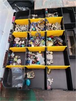 Organizer with jewelry making items