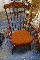 Wood rocking chair - 41" high