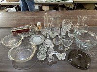 Trinket Box, Glassware, More