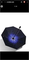 1 PC galaxy pattern umbrella