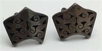 Sterling Silver Signed Cuff Links
