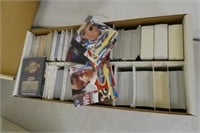 Box of Indy & NASCAR trading cards