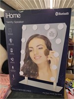 New iHome vanity speaker mirror