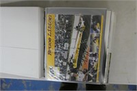 Album of racing memorabilia - some signed by drive