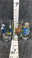 VTG glasses- muppets- smurfs and chipmunks