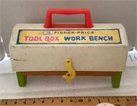 1969 Fisher-Price toolbox workbench
