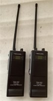 Pair of Realistic walkie talkies