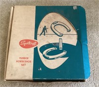 Vintage Sportcraft rubber horseshoe set