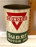Conoco motor oil can