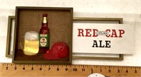 Carling Red Cap Ale sign