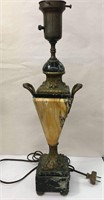 Marble And Brass  Lamp Base