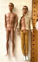 2 Vintage Ken dolls