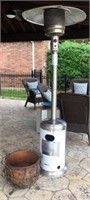 Propane Outdoor Heater and Planter