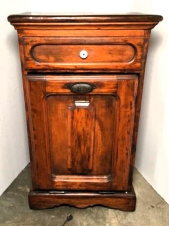 Early 1800's Apothecary Grocery Style Pine Bin