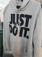 Nike just do it hoodie size medium