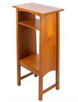 Furniture Stickley Mission Oak 3 Shelf Table