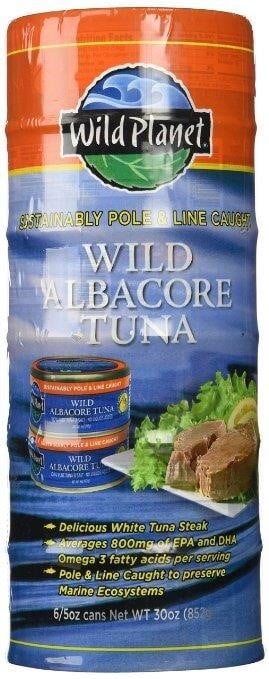 Wild Planet Albacore Wild Tuna  5Oz  6count $40