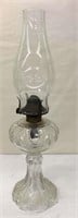 Clear Glass Oil Lamp