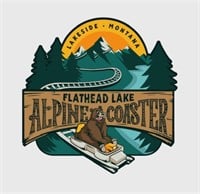 Flathead Lake Alpine Coaster, Total Value $84.00