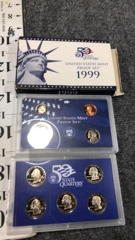 1999 united states proof mint