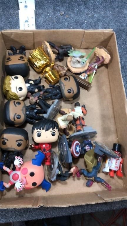 toy lot- funko pops and more