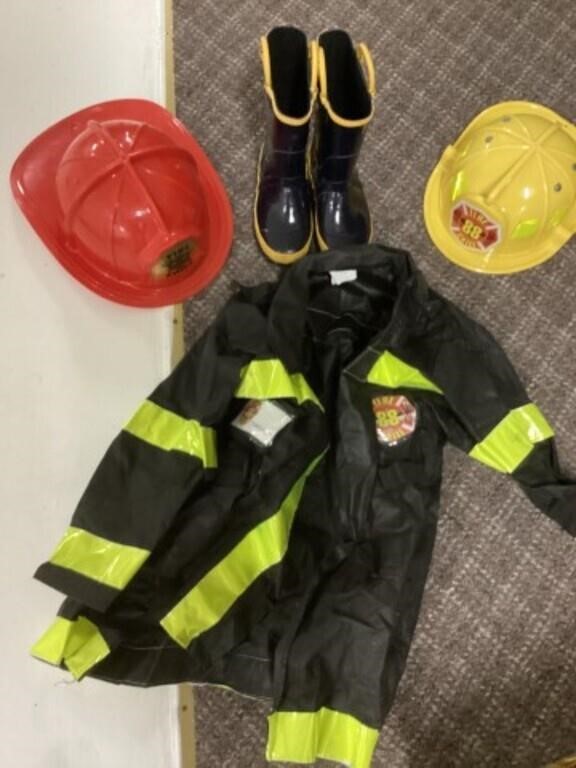 Children’s 4-6 fireman costume