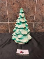 Vintage blow mold Christmas tree
