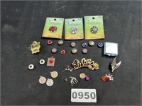 Charms, Pins, More