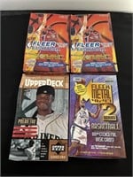 4 Boxes of Opened Trading Cards