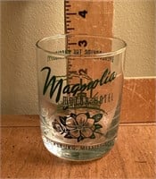 Magnolia Motor Hotel glass --Vicksburg, MS