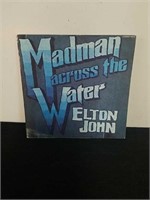 Vintage Elton John Madman Across the Water LP