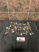 Vintage collector spoons