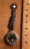 Westclox pocket watch with safety award fob
