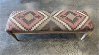 Gil's Furniture, Upholstered Wood Bench