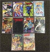 Group Of 10 Misc. Comic Books